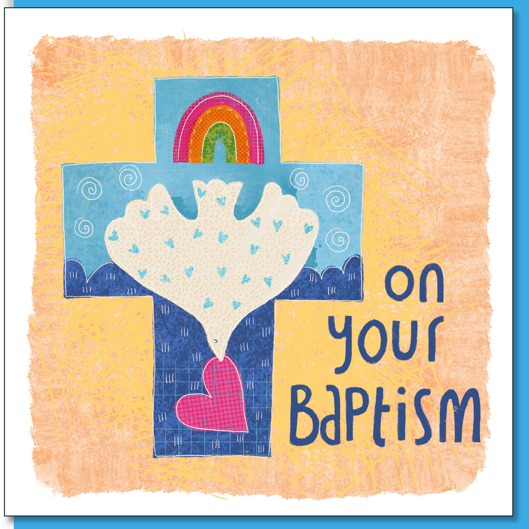 On Your Baptism Greetings Card - Re-vived