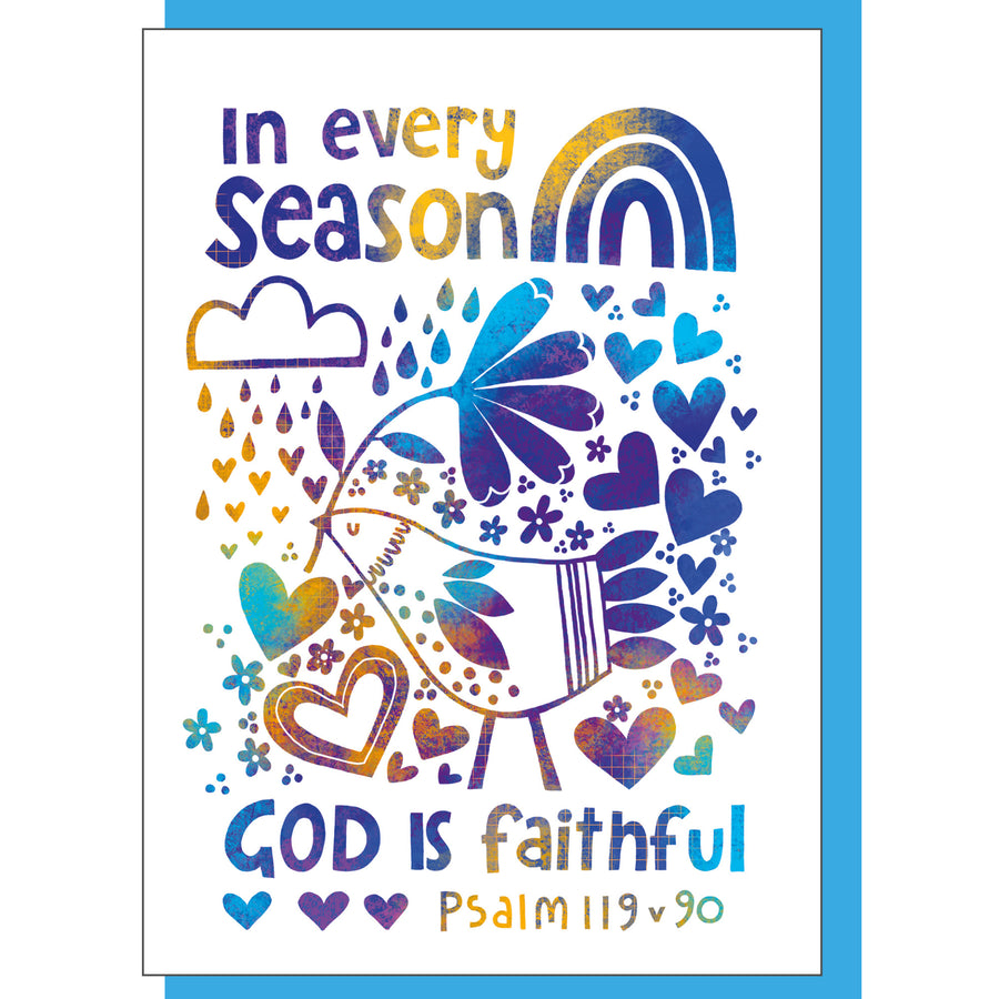 In Every Season Greetings Card - Re-vived