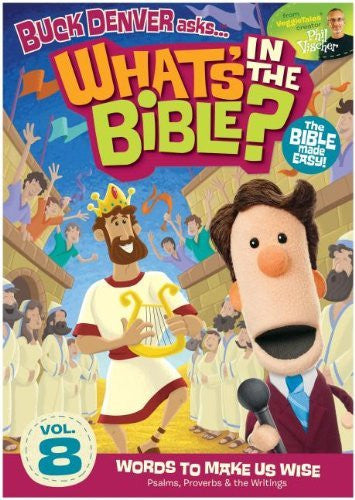 What's In The Bible Vol. 8: Words to Make Us Wise DVD - Phil Vischer - Re-vived.com