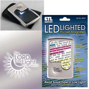 Led Lighted Pocket Magnifier - Re-vived