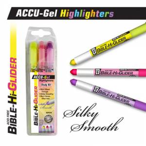 Bible Hi-Glider 3Pk Yellow/Pink/Violet