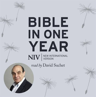 NIV Audio Bible in One Year on MP3 CD - David Suchet - Re-vived.com