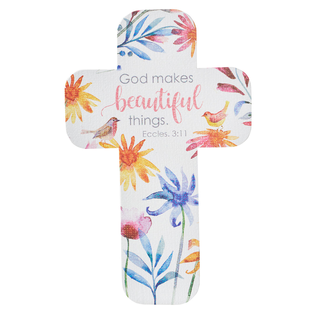 God Makes Beautiful Cross Bookmark - Re-vived