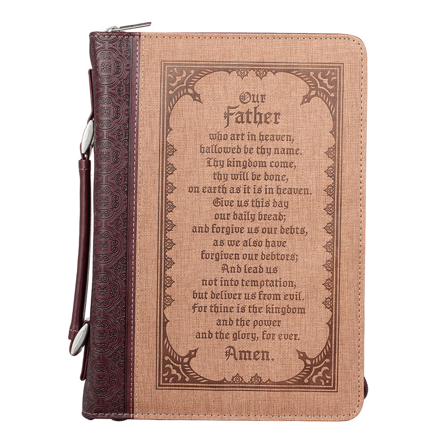 Our Father Classic Bible Case, Large - Re-vived