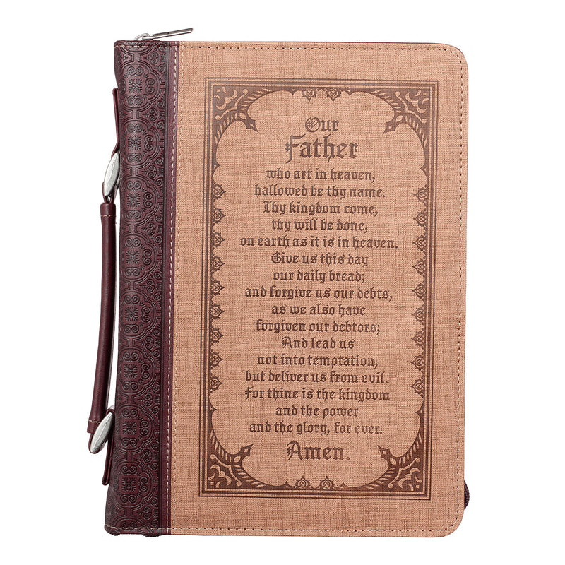 Our Father Classic Bible Case, Large