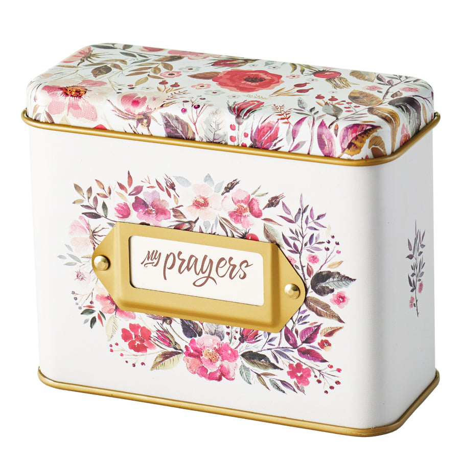 My Prayers Card Tin - Re-vived