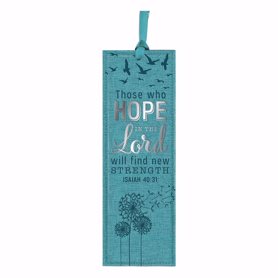 Soar Isaiah 40:31 LuxLeather Bookmark - Re-vived
