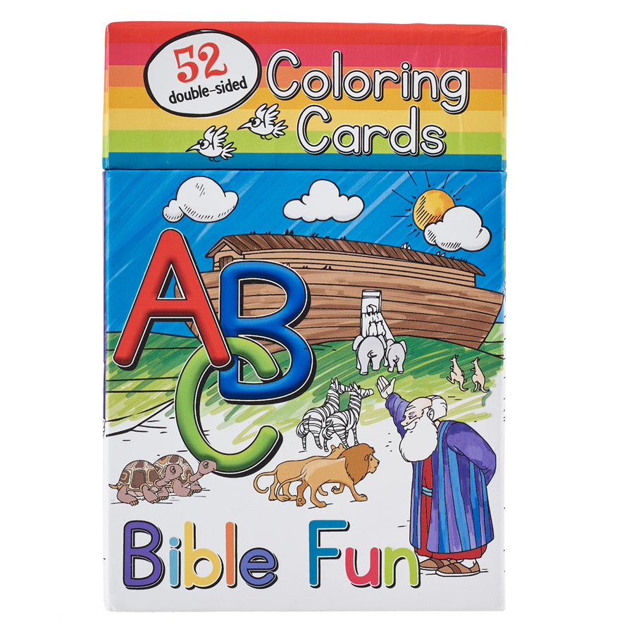 Colouring Cards: ABC Fun - Re-vived