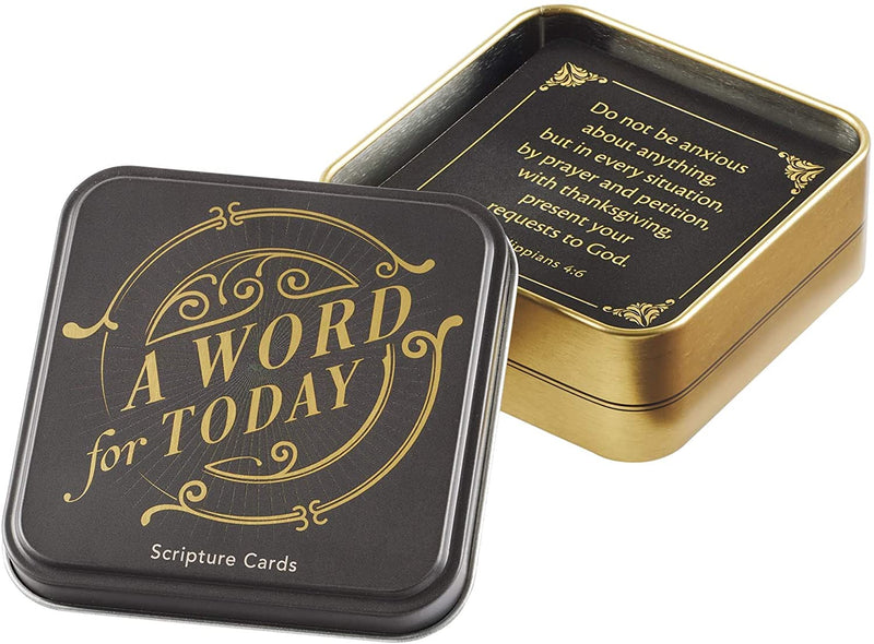 Word for Today Scripture Card Tin