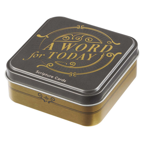 Word for Today Scripture Card Tin