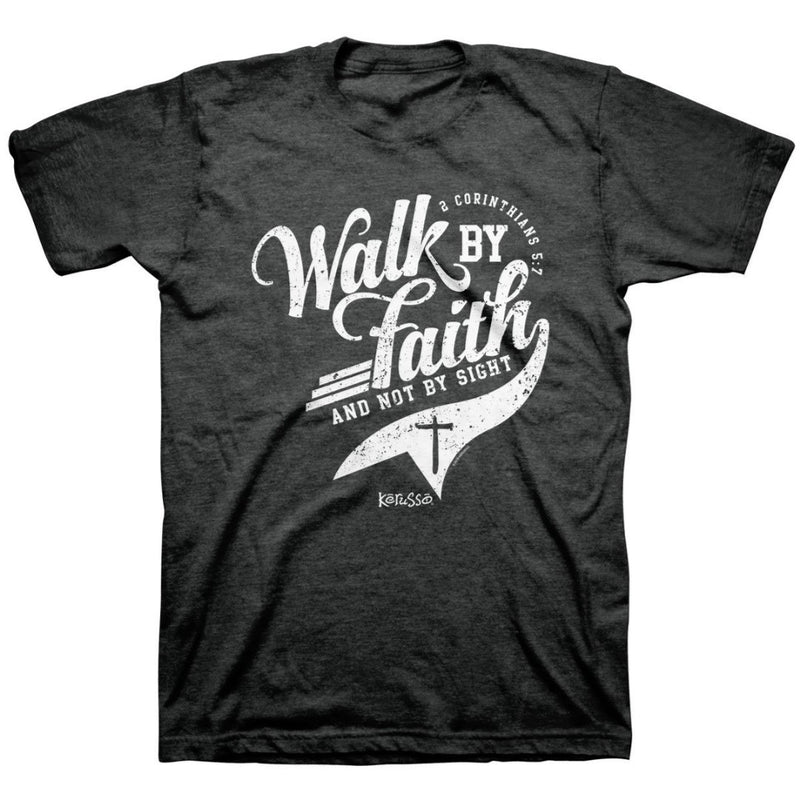 Walk By Faith T-Shirt Medium