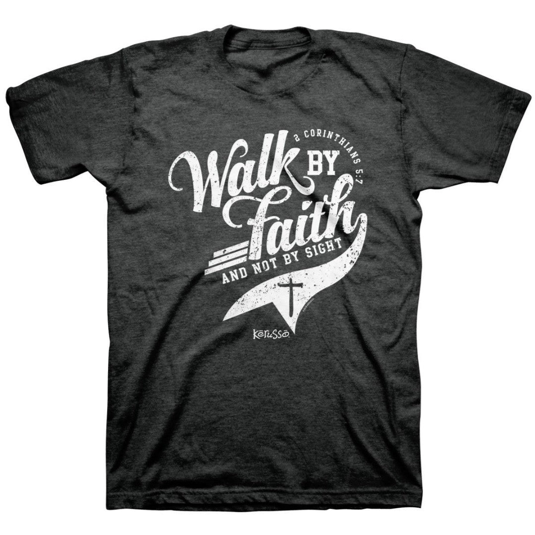 Walk By Faith T-Shirt 2XLarge - Re-vived