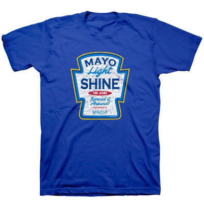 Mayo Light Shine T-Shirt, Small - Re-vived