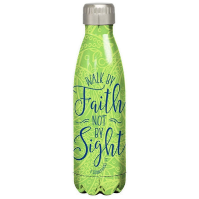 Walk by Faith Stainless Steel Water Bottle