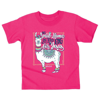 Llama Kids T-Shirt, Small - Re-vived
