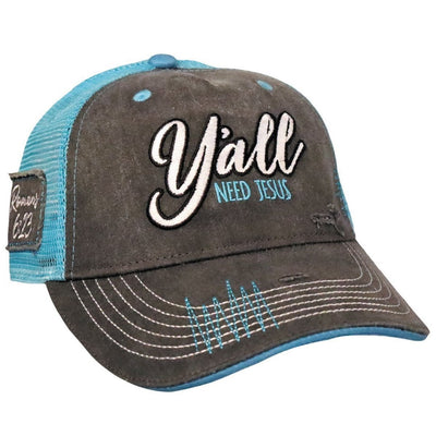 Y'all Need Jesus Grace & Truth Cap - Re-vived
