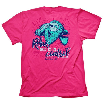 Sloth Cherished Girl T-Shirt, Medium - Re-vived