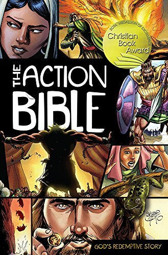 The Action Bible: God's Redemptive Story (Picture Bible) - David C. Cook - Re-vived.com