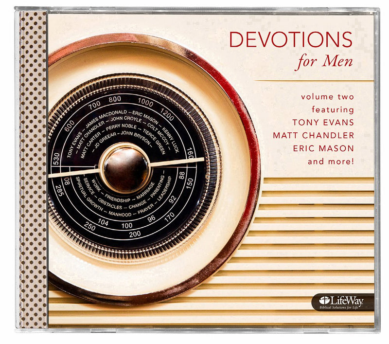 Devotions for Men Vol 2 CD