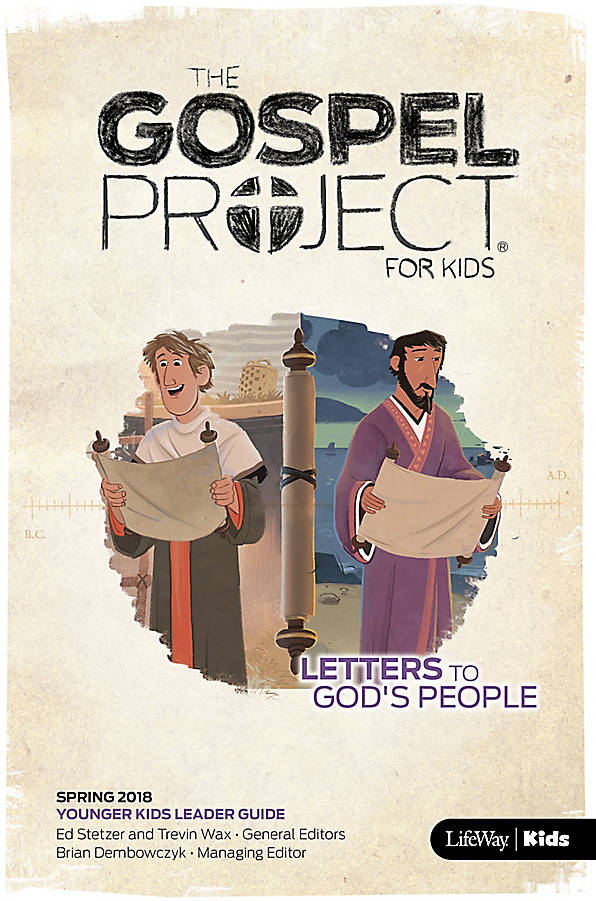 Letters To God's People: Younger Kids Leader Guide Spring 18 - Re-vived