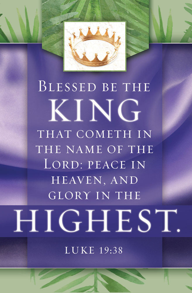 Glory In The Highest Bulletin (Pack of 100) - Re-vived
