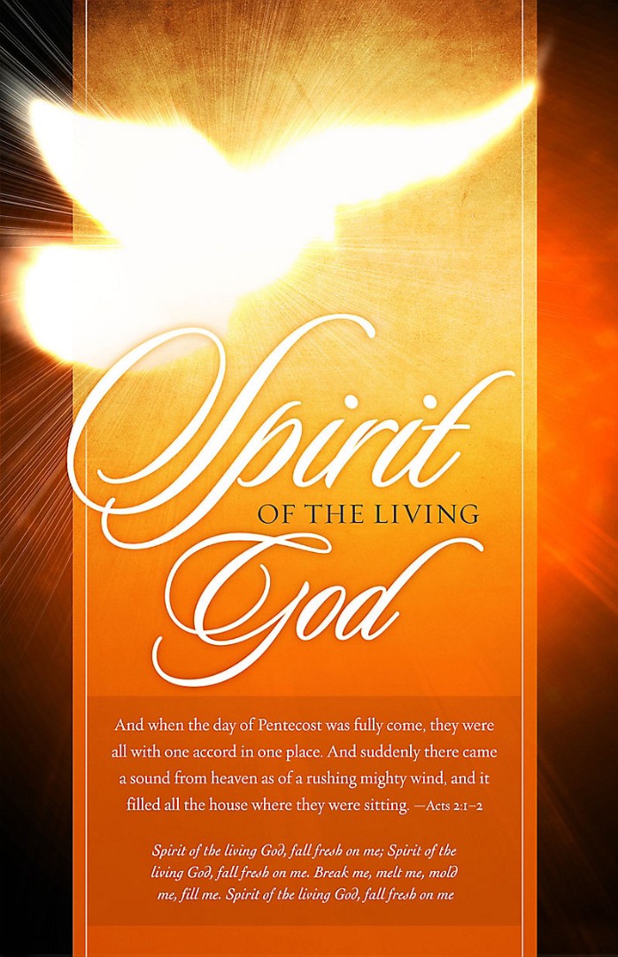Spirit Of The Living God Bulletin (Pack of 100) - Re-vived
