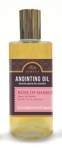 Anointing Oil Rose Of Sharon 3.5oz Altar Size