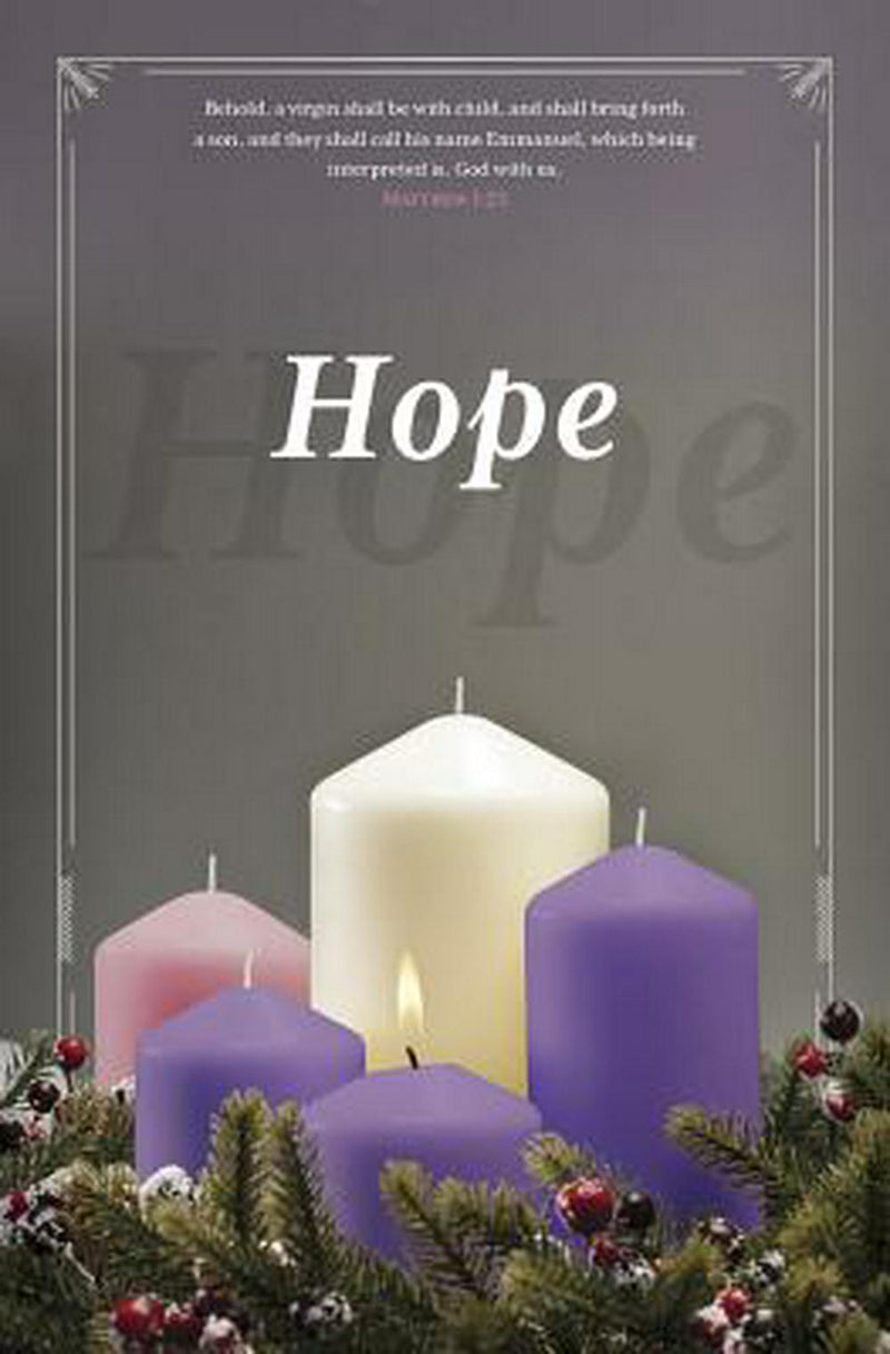 Advent Hope Bulletin (Pack of 100)