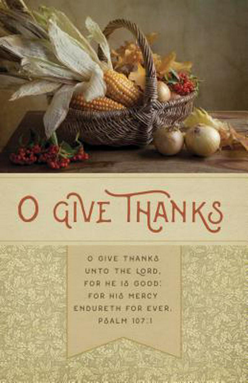 O Give Thanks Bulltin (Pack of 100)