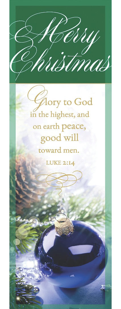Glory To God Bookmark (Pack of 25)