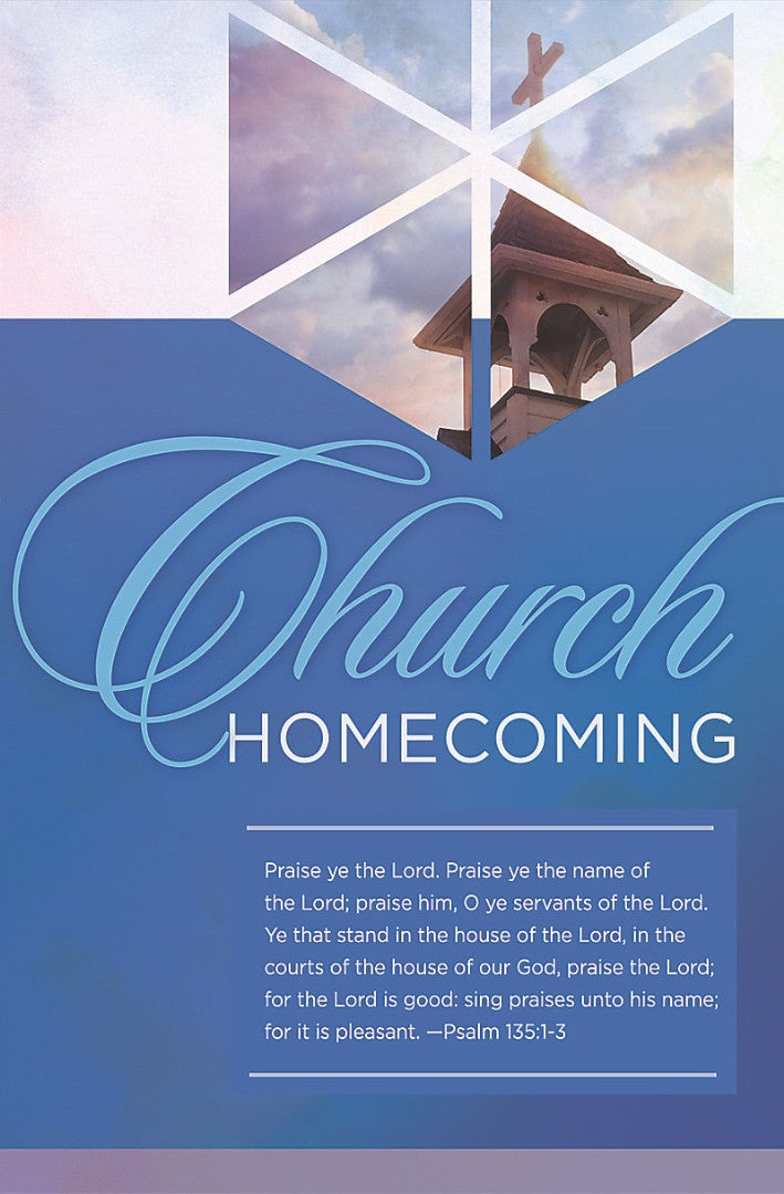 Praise The Lord Bulletin (Pack of 100) - Re-vived