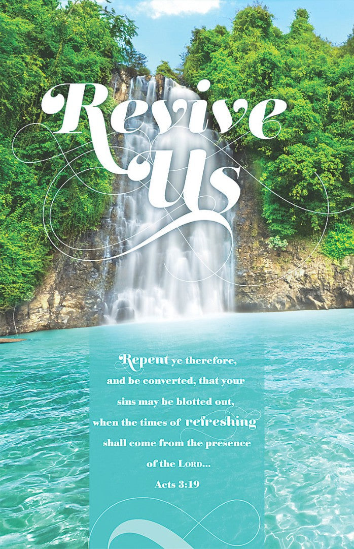 Revive Us Bulletin (Pack of 100) - Re-vived