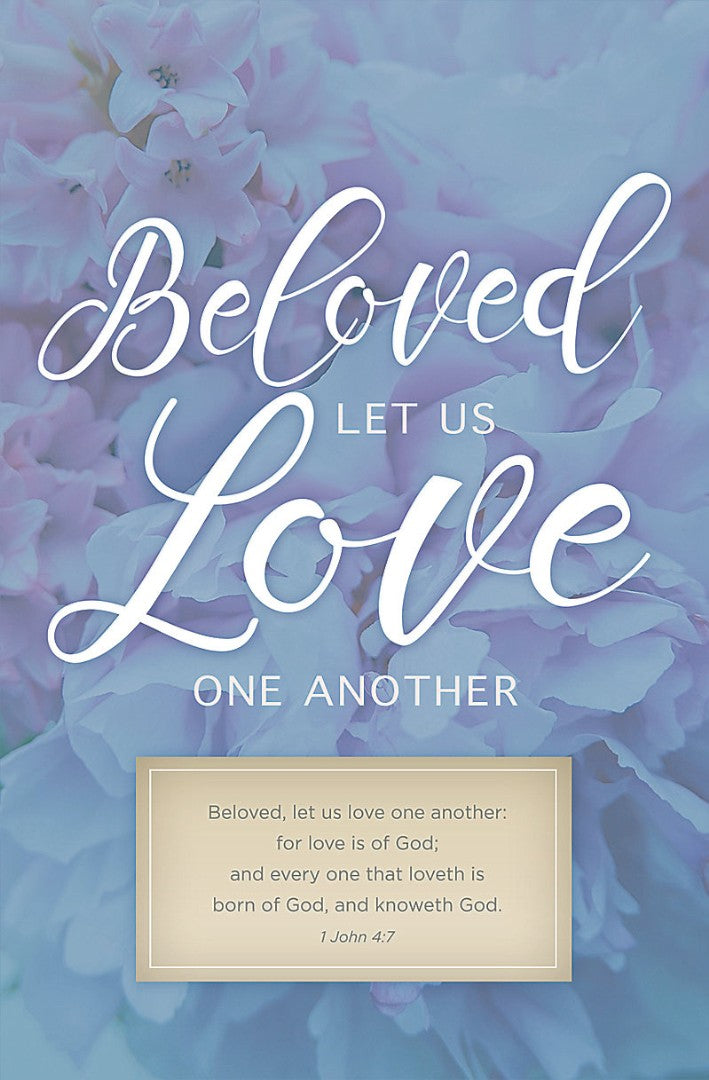 Let Us Love One Another Bulletin (Pack of 100) - Re-vived