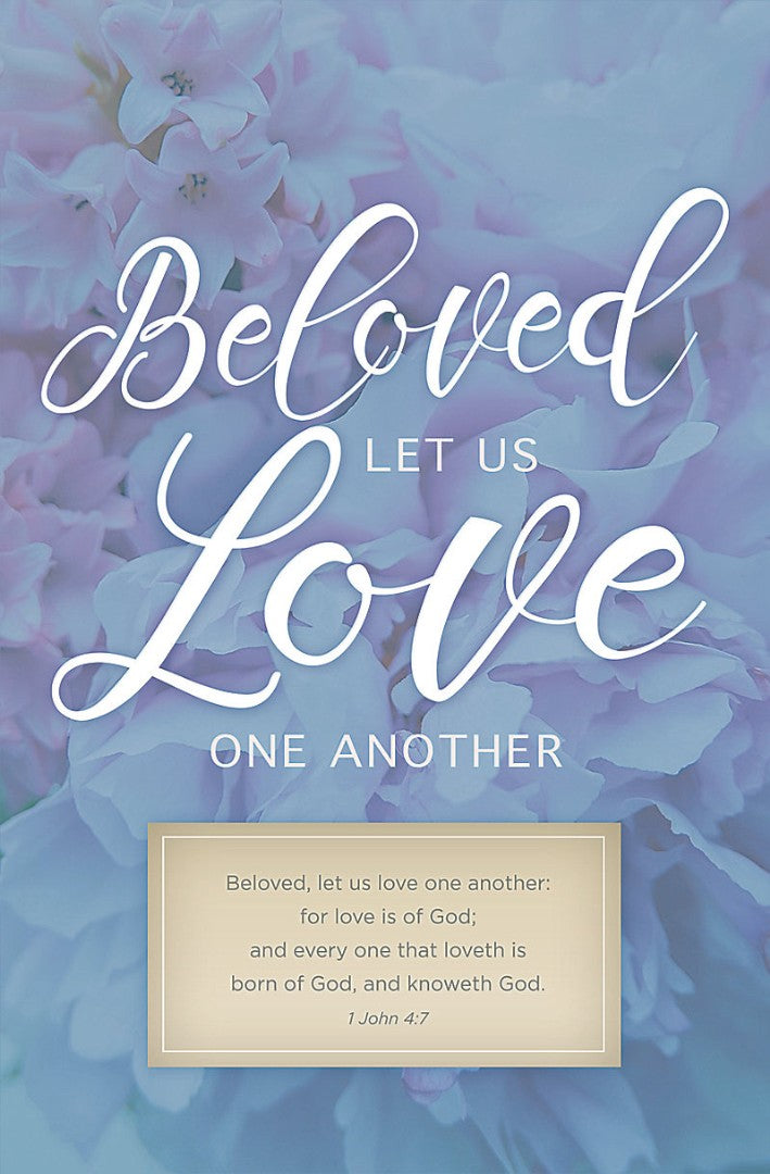 Let Us Love One Another Bulletin (Pack of 100)