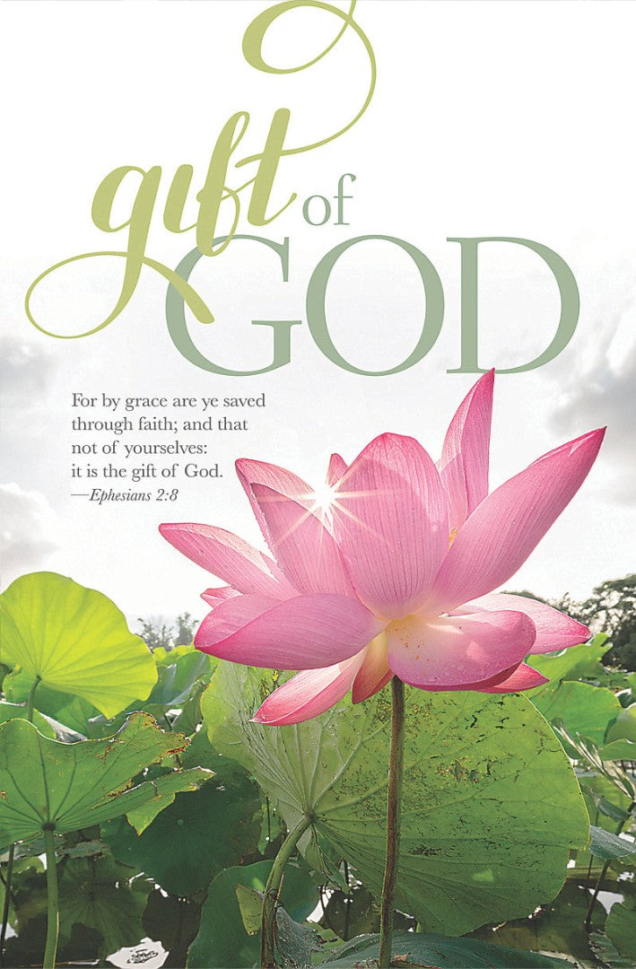 Gift Of God Bulletin (Pack of 100)