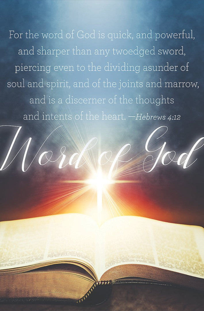 Word Of God Bulletin (Pack of 100) - Re-vived