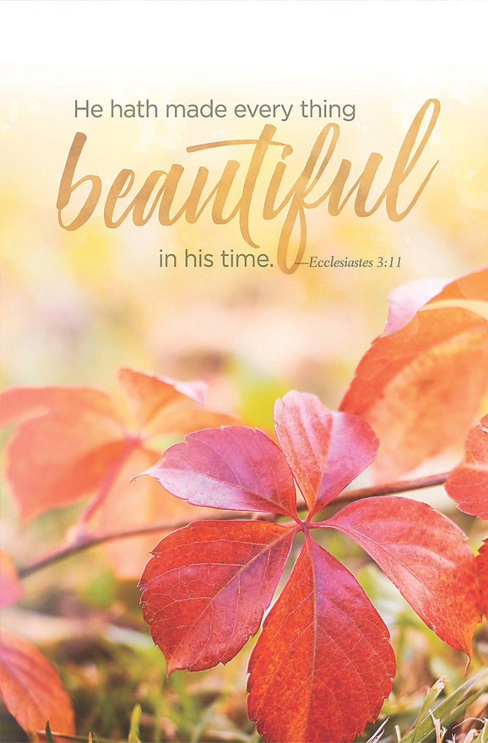 He Hath Made Bulletin (Pack of 100) - Re-vived