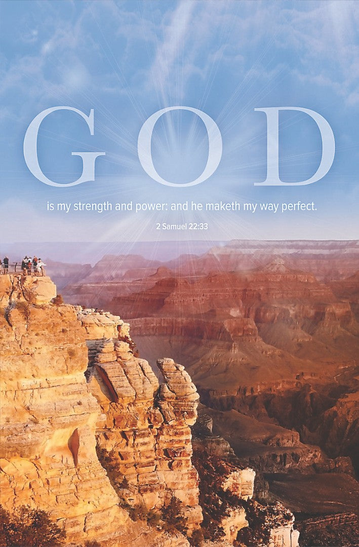My Strength Bulletin (Pack of 100) - Re-vived