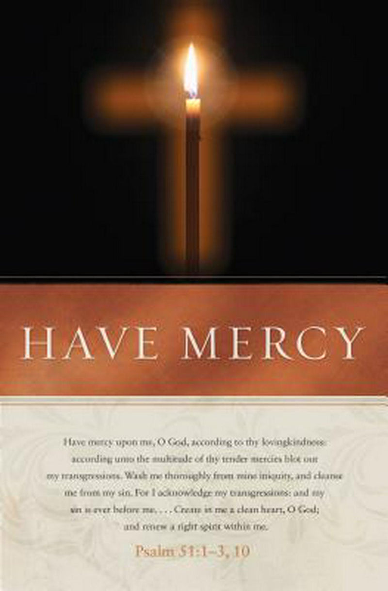 Have Mercy Bulletin (Pack of 100)