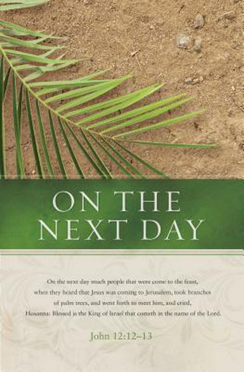 On The Next Day Bulletin (Pack of 100)
