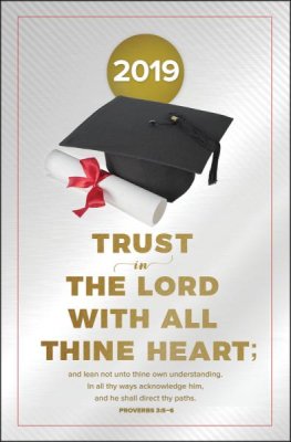 Trust In The Lord Bulletin (Pack of 100)