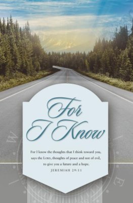 For I Know Bulletin (Pack of 100) - Re-vived