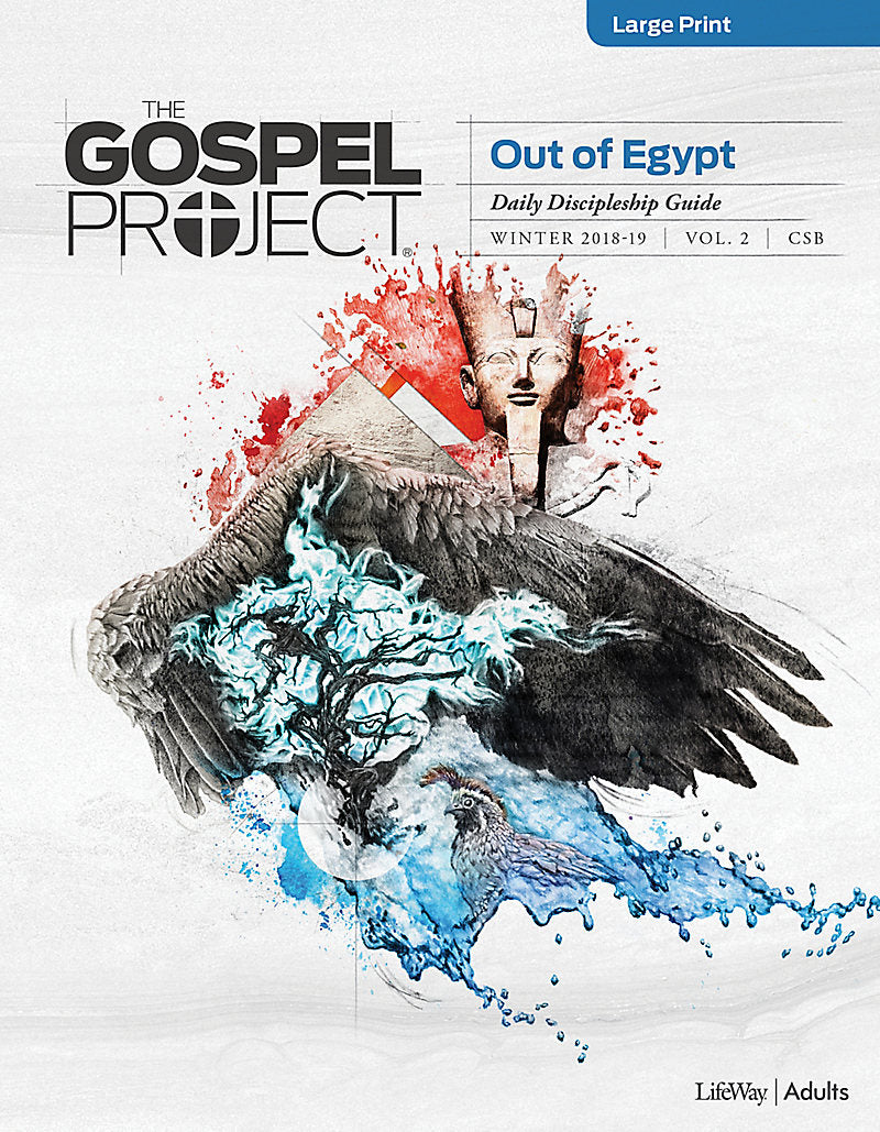 Gospel Project For Adults CSB Daily Discipleship Large Print - Re-vived