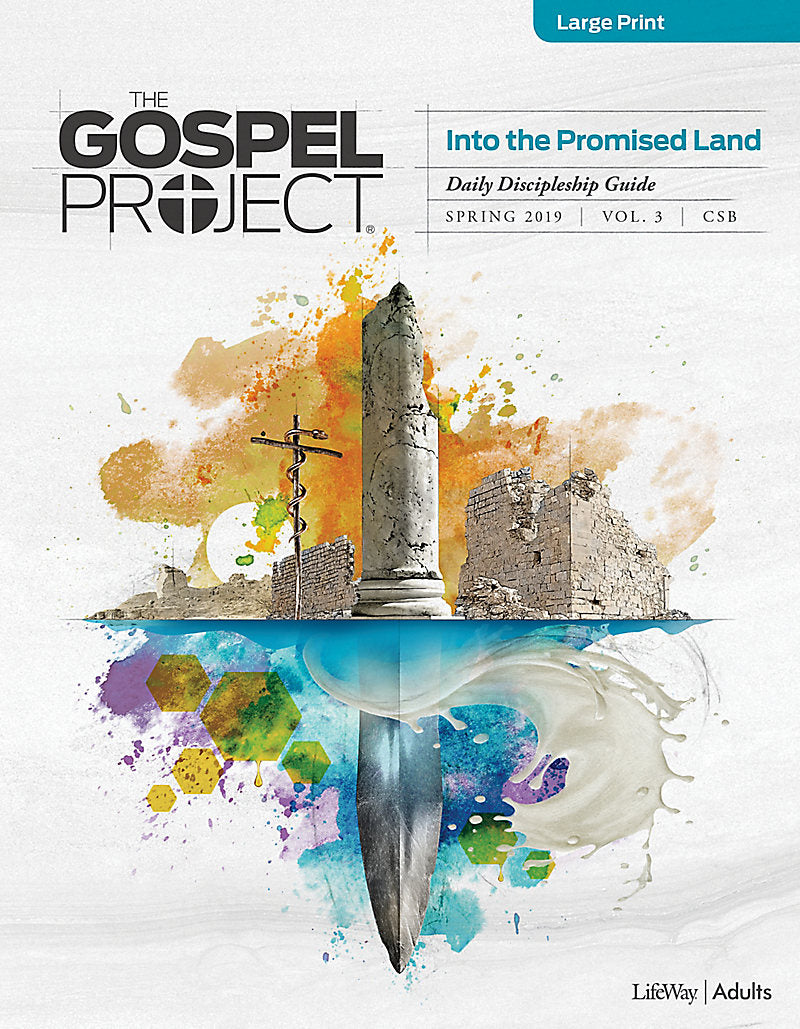 Gospel Project For Adults CSB Discipleship Guide Large Print - Re-vived