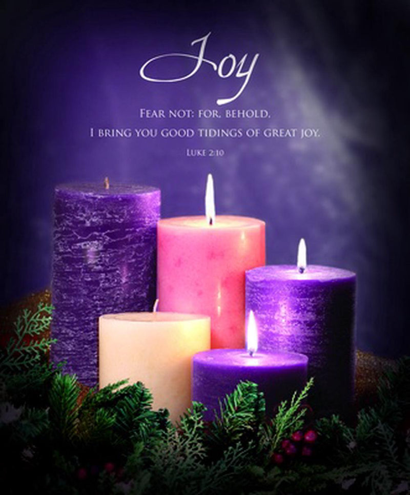 Joy Advent Large Bulletin (pack of 100)