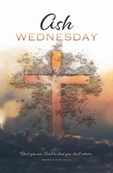 Ash Wednesday Bulletin (Pack of 100) - Re-vived
