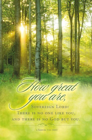 How Great You Are Bulletin (Pack of 100) - Re-vived