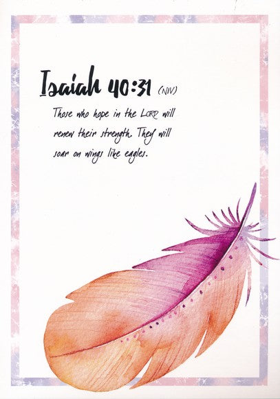 Boxed Card All Occassions - Under His Wings (pack of 12) - Re-vived