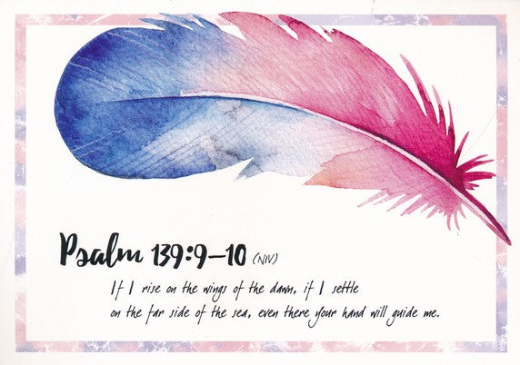 Boxed Card All Occassions - Under His Wings (pack of 12) - Re-vived
