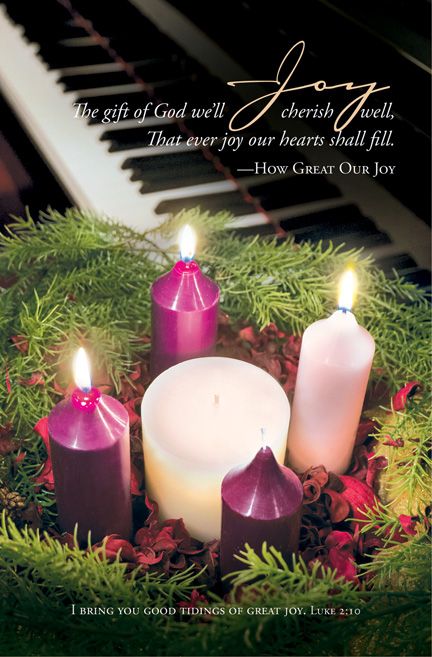 Advent Joy Bulletin (Pack of 100) - Re-vived